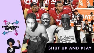 TWO MINUTE HISTORY  Black Athletes [upl. by Randell]