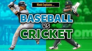 Baseball vs Cricket  Which sport is better ⚾🏏 [upl. by Wildermuth]