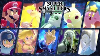 All Final Smashes Sephiroth update  Super Smash Bros Ultimate ᴴᴰ [upl. by Oned]