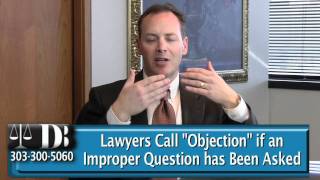 What are the Meanings of Objection Sustained and Overruled Colorado Attorney D J Banovitz [upl. by Nal747]