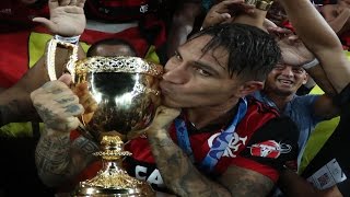 Flamengo 2 x 1 Fluminense  Narração EMOCIONANTE Luiz Penido Rádio Globo RJ 07052017 [upl. by Telrahc]