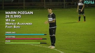 Marin Pozgain  28 years old midfield allrounder I PESPILA [upl. by Soracco]