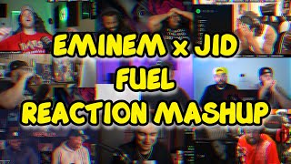 Eminem  Fuel ft JID  UNCUT REACTION MASHUP [upl. by Aihsemek]