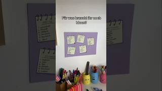 DIY Stundenplan  Room Makeover backtoschool [upl. by Joo788]