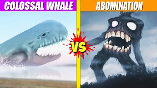 Colossal Whale vs Abomination  SPORE [upl. by Ati]