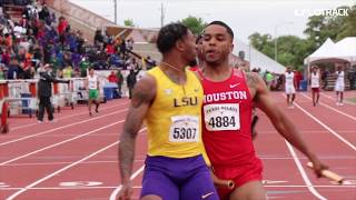 LSU And Houston Get Physical At Texas Relays [upl. by Emerald]