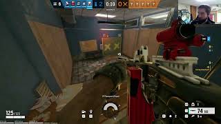 40 Border 5 stack R6 siege [upl. by Aratahs]