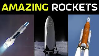 AMAZING Future Space Rockets [upl. by Wolk]