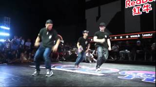 JAPAN BBOY ISSEI 2GOO SHUVAN VS CHINA NO NAME LAZY GEORGE KOD 2014 FINAL BATTLE [upl. by Madaras782]