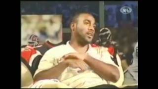 Deangelo Hall talks about Trying to Stop Randy Moss [upl. by Ainaled915]