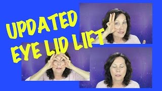 How to Lift your Droopy Hooded Eyelids with Exercise [upl. by Latoye896]