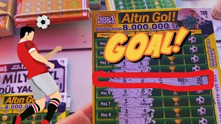 We Score Goals in the Golden Goal Scratch Card Today [upl. by Eihtak]