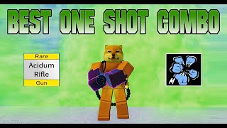 『Best One Shot Combo Acidum Rifle  Super Human』Bounty Hunting [upl. by Airlie]