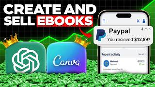 🤑How to Create amp Sell Ebooks Online In 20 mins Using AI amp Make 400Day  UPDATED VERSION [upl. by Zebedee]