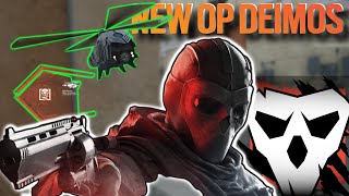 DEIMOS Gameplay  15x Scope  ADS Speed Reduced  MORE Rainbow Six Siege Operation Deadly Omen [upl. by Ihcas]