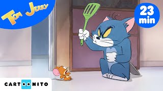 Tom e Jerry  Compilação de caos na vizinhança  Nova Série  Cartoonito [upl. by Aileek]