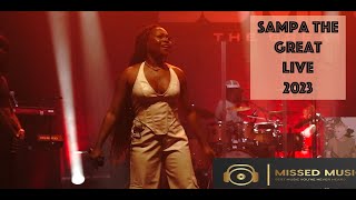 Sampa the Great Live 2023 Koko London [upl. by Ehcadroj]