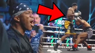 KSI Reacts To Viddal Riley BRUTAL First Round Knockout [upl. by Artenal]