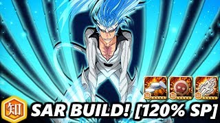 Bleach Brave Souls Mind Grimmjow 120 SP SAR Showcase [upl. by Margaux699]