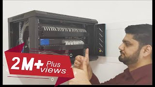 Learn Network Cable Management Inside Rack From Scratch [upl. by Jaclin580]