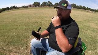 How fast can the John Deere Z355R Ztrak Zero Turn Mow an Acre [upl. by Eanal]