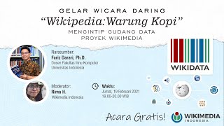 Gelar Wicara Daring 5 Mengintip Gudang Data Proyek Wikimedia [upl. by Wesla23]