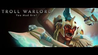 Troll Warlord  Dota 2 гайд от бога Ебашил ебашил  так и ненаебашил [upl. by Acirrej]