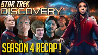 Star Trek Discovery Season 4 Recap [upl. by Nirrej827]