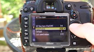 Make Your Lenses Focus Better with this Setting for the Nikon D7000 and most other Nikon models [upl. by Olshausen705]