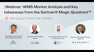 WMS Market Analysis and Key Takeaways from the 2024 Gartner® Magic Quadrant™ for WMS [upl. by Huskamp]