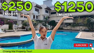 BEST of Chiang Mai Living in Thailand  Which CONDO would you choose Do you have a budget [upl. by Ahsyekat]