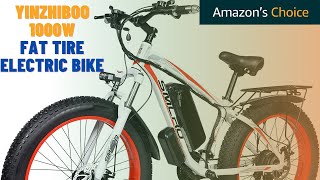 YinZhiBoo 1000W Fat Tire Electric Bike  Amazons Choice [upl. by Blen]