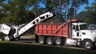 Asphalt Milling Machine Roadtec RX500 and Sweeper [upl. by Jaine211]