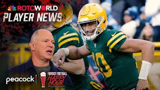 Jordan Love looks the part in Week 11 win vs LAC  Fantasy Football Happy Hour  NFL on NBC [upl. by Shane]