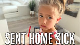 Stella is Sent Home Sick from School  New Changes at Home [upl. by Flower]