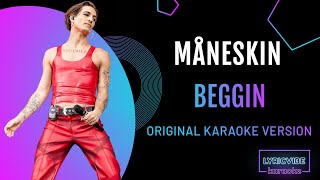 Maneskin  Beggin  Lyrics Sing Along to the Italian Rock Sensation [upl. by Magnolia481]