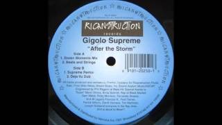 1997 Gigolo Supreme  After The Storm Frankie Feliciano Supreme RMX [upl. by Aggappora]