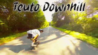 Teuto Downhill  German DH Skate Championship  Race Track [upl. by Adnahsam]