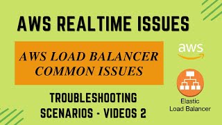 AWS troubleshooting  AWS ELB troubleshooting  AWS ALB issues  AWS issues  Video2 [upl. by Freida275]
