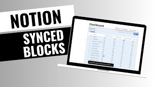 How to Create a Synced Database in Notion [upl. by Adele]