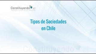 Tipos de Sociedades en Chile [upl. by Clynes]