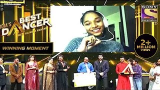 IBD 2 की Winner बनी Saumya  India’s Best Dancer 2  Geeta K Malaika A Terence L [upl. by Ebneter512]