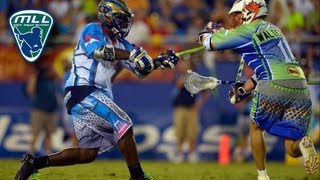 2012 MLL AllStar Game Highlights [upl. by Gnouv]