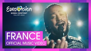 Slimane  Mon Amour  France 🇫🇷  Official Music Video  Eurovision 2024 [upl. by Yllop]