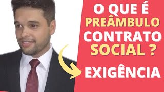 O QUE É PREÂMBULO [upl. by Shara]