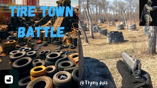 Tire Town Airsoft HPA SOLO Gameplay Scope Cam [upl. by Lled]