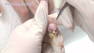 Herbst Nailart Anleitung  Autumn Tutorial [upl. by Erehs312]