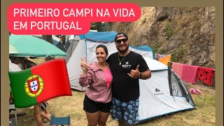 Nosso primeiro campismo na vida em Portugal  Camping Medas [upl. by Neff]