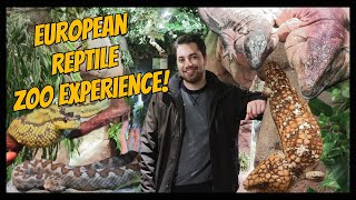 SERPENTARIUM  Visiting a Belgian Reptile Zoo SO MANY REPTILES [upl. by Anival205]