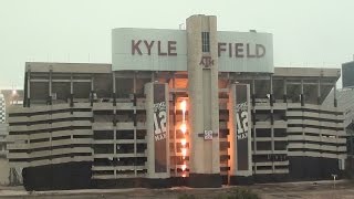 Texas AampM Kyle Field West Stands  Controlled Demolition Inc [upl. by Guenna]